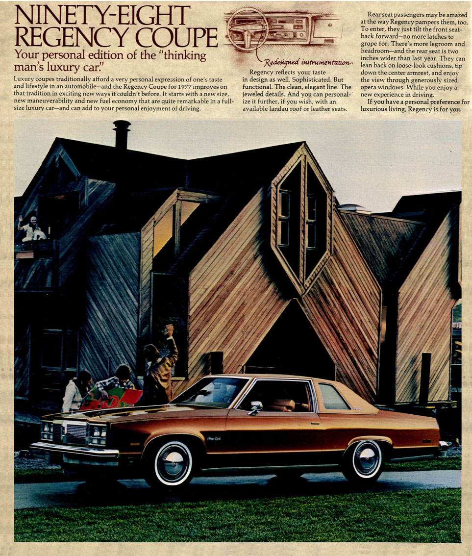 1977 Oldsmobile Full-Size Brochure Page 16